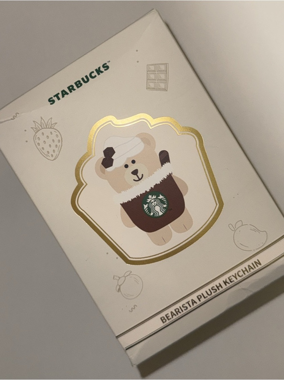 Blind Box 2026 Starbucks Bearista Plush Keychain